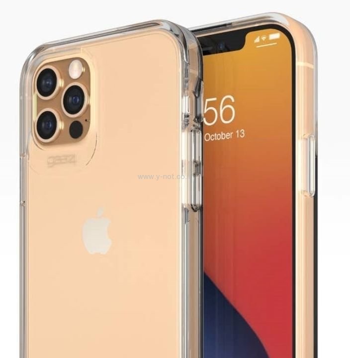 כיסוי GEAR4 לאייפון 12 <b>פרו מקס</b> דגם CRYSTAL PALACE - שקוף