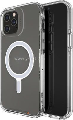 כיסוי gear4 לאייפון 13 <b>פרו</b> עם MagSafe דגם Crystal Palace Snap