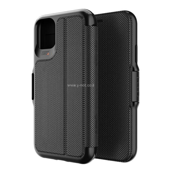 כיסוי gear4 ל- iPhone 11 <b>Pro Max</b> דגם Oxford Eco שחור