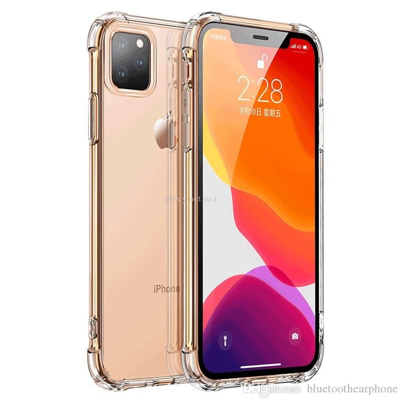 Alternative view of מגן לאייפון  iPhone 11 Pro <b>Max</b>  דגם GRIP GUARD - שקוף