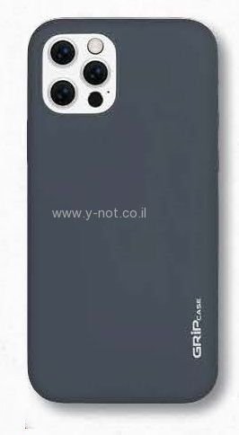 מגן סיליקון רך לאייפון 12 <b>PRO MAX</b> - מגנט מובנה בנרתיק - Grip Soft