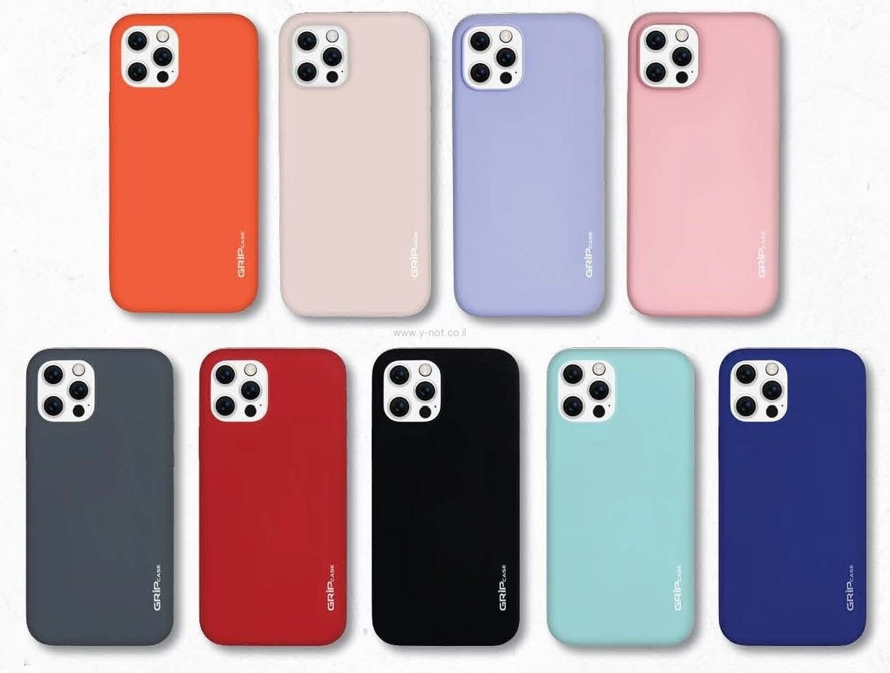 מגן סיליקון רך לאייפון 13 <b>PRO</b> - מגנט מובנה בנרתיק - Grip Soft – תמונה 4