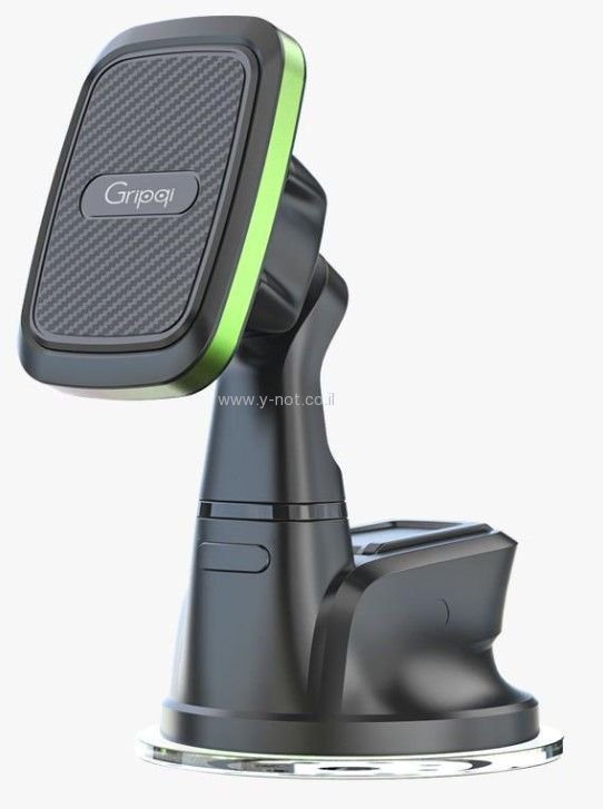 מעמד / מתקן לסלולארי מגנטי לרכב - חזק מאוד! - XS45 מבית Gripqi