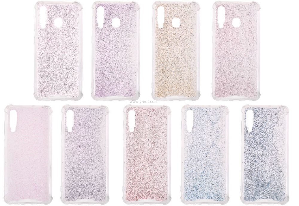 מגן נצנצים לגלקסי A11 - מגוון צבעים נוצצים GRIP Guard Glitter