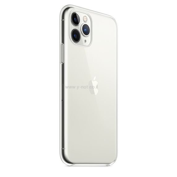 כיסוי מגן סיליקון לאייפון 11 <b>PRO </b>שקוף - מקורי APPLE – תמונה 4