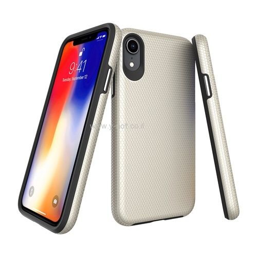 Alternative view of מגן אייפון <b>XS Max - </b> דגם Grip Flex - שני חלקים