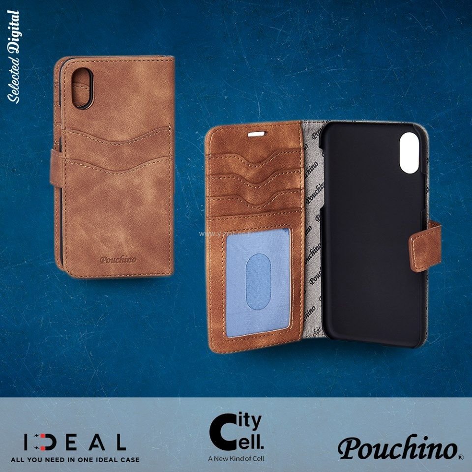 מגן ארנק לאייפון XR מתנתק Pouchino IDEAL בצבעים – תמונה 3