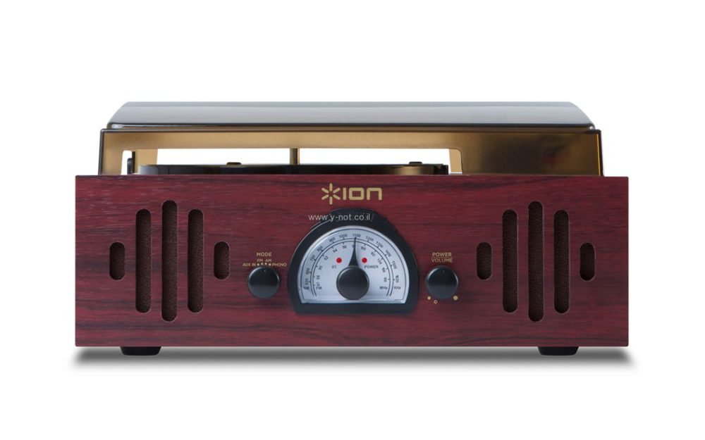 Alternative view of פטיפון עם רדיו וכניסת AUX מדגם ION Audio Trio LP