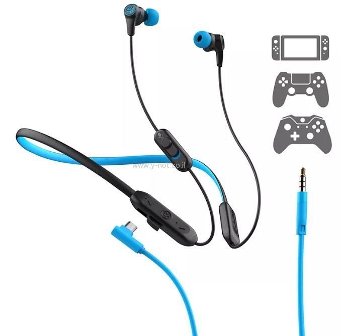 אוזניות Gaming אלחוטיות מסביב לצוואר מבית JLAB – תמונה 3