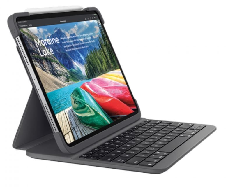 כיסוי מקלדת לאייפד פרו 11  Logitech Slim Folio Pro for iPad Pro 11