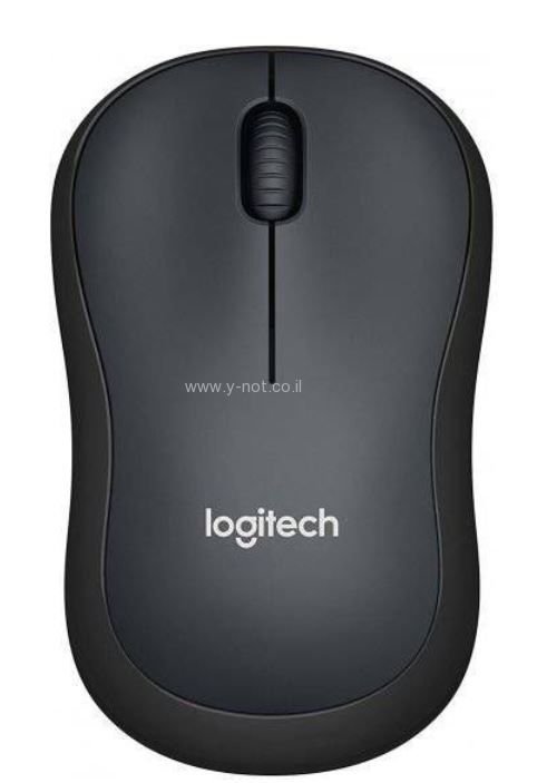 עכבר אלחוטי Logitech M220 Silent Retail בצבע שחור