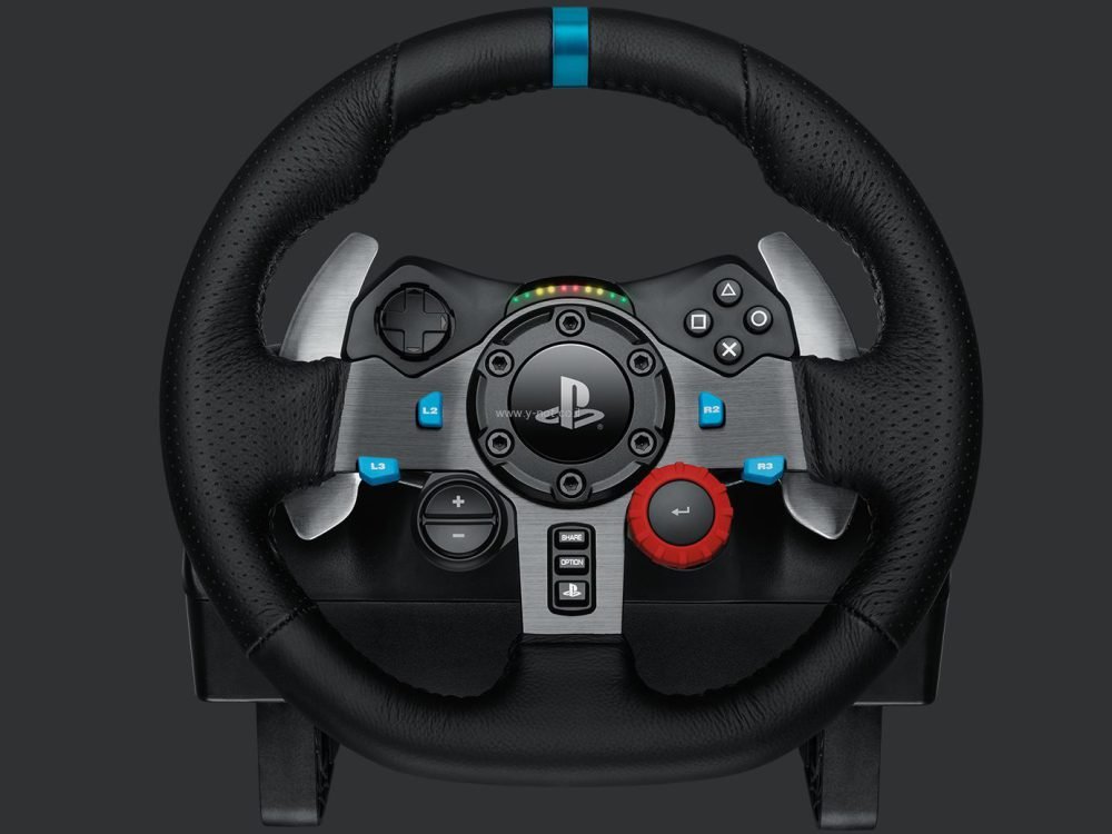 הגה מירוצים  DRIVING FORCE G29 עבור PS3/4 ומחשבי PC מבית Logitech