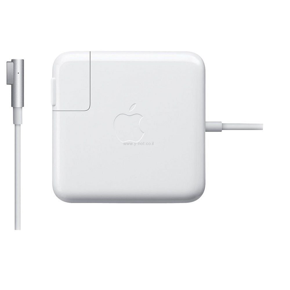 Apple MagSafe 60W - מטען <b>מקורי</b> למחשבי אפל MC461Z/A