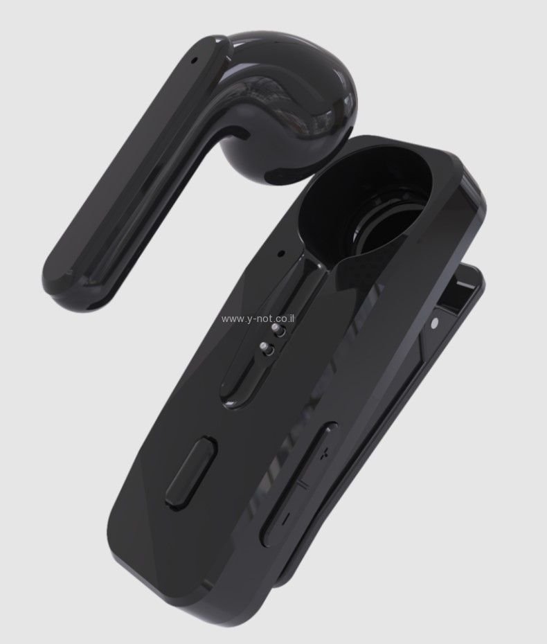 Alternative view of אוזניית בולוטות' MIRACASE דגם MBTH98 בצבע שחור