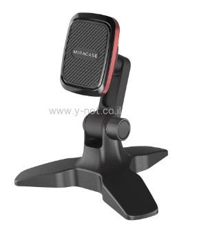 תושבת מגנטית שולחנית לטלפון דגם MTM44 מבית MIRACASE