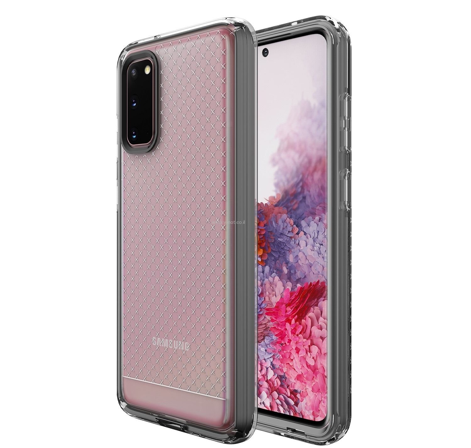 כיסוי לגלקסי Grip Case Ninja Clear SAMSUNG S20 <b>plus </b>- בצבעים