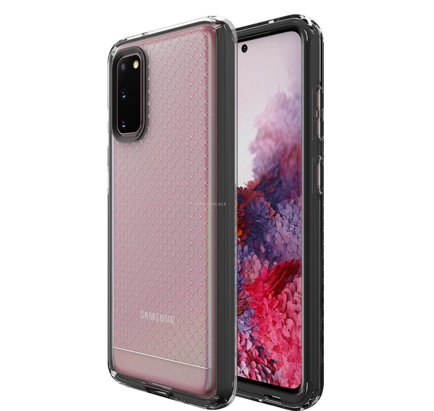 כיסוי לגלקסי Grip Case Ninja Clear SAMSUNG S20 - בצבעים – תמונה 3