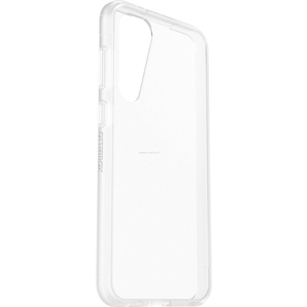 כיסוי OTTERBOX ל Galaxy <b>S24</b> דגם React  ,   <b >שקוף/שקוף מסגרת שחורה </b