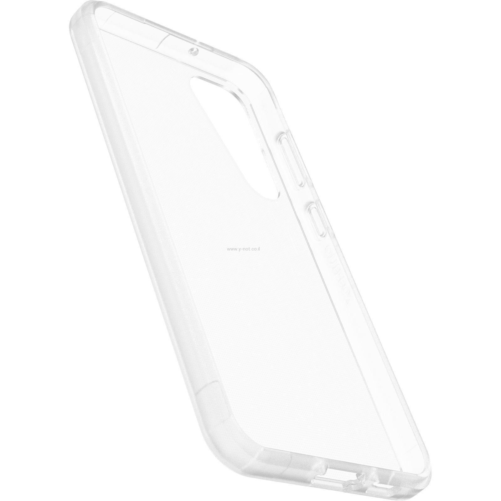 כיסוי OTTERBOX ל Galaxy <b>S24 PLUS</b> דגם React , <b>שקוף/שקוף מסגרת שחורה </b – תמונה 4