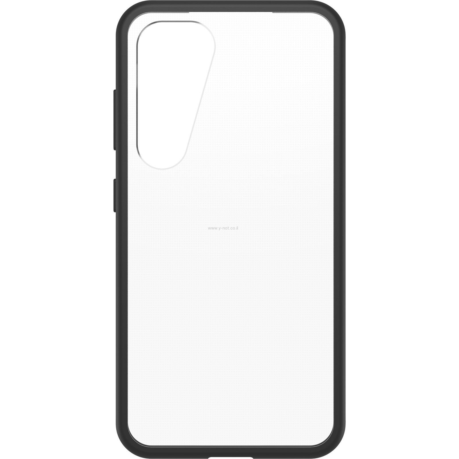 כיסוי OTTERBOX ל Galaxy <b>S24 PLUS</b> דגם React , <b>שקוף/שקוף מסגרת שחורה </b – תמונה 5