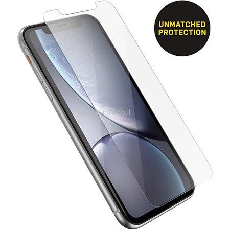OTTERBOX מגן מסך מזכוכית מחוסמת נגד שבר ושריטות אייפון XR
