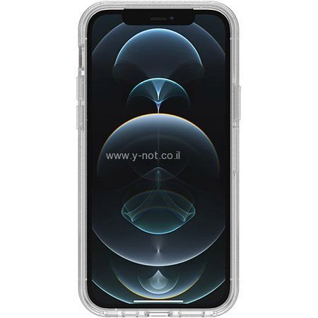 Alternative view of מגן מנצנץ לאייפון 13 דגם  OTTERBOX SYMMETRY - שקוף נצנץ