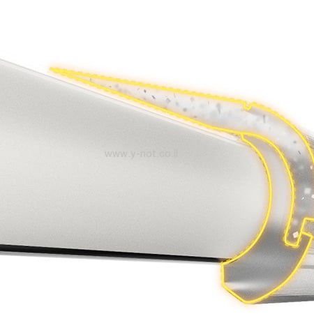 מגן מנצנץ לאייפון 13 דגם OTTERBOX SYMMETRY - שקוף נצנץ – תמונה 5