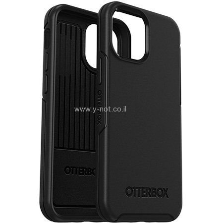 מגן אייפון 13 <b>מיני</b> דגם OTTERBOX SYMMETRY - שחור