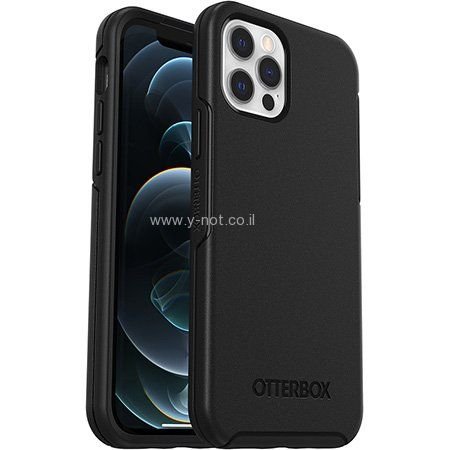 מגן אייפון 13 <b>פרו </b>דגם OTTERBOX SYMMETRY - שחור
