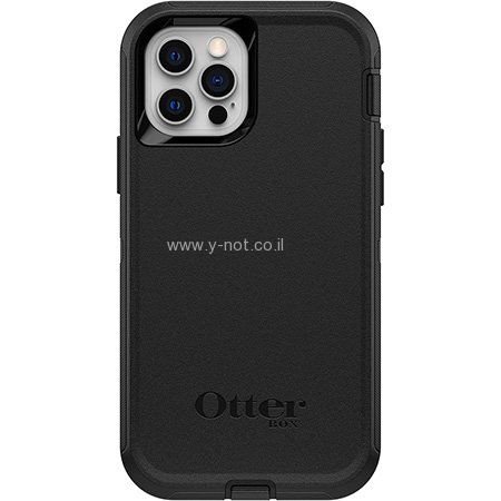 מגן אייפון 13 <b>פרו </b>דגם OTTERBOX SYMMETRY - שחור – תמונה 3