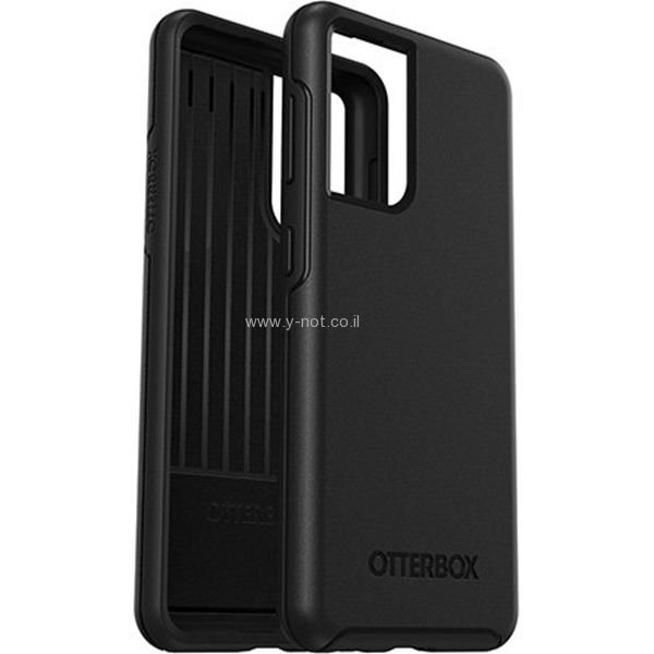 מגן אוטרבוקס סימטרי גלקסי S21 Plus מבית OtterBox SYMMETRY - שחור