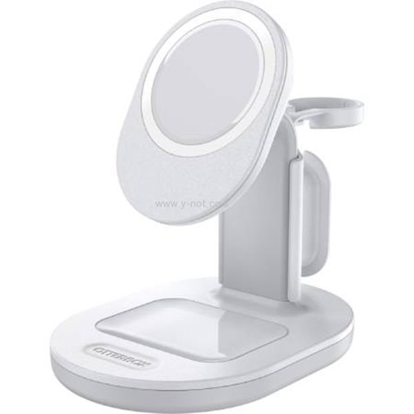 Alternative view of משטח טעינה אלחוטית OTTERBOX דגם 3 ב-1(ללא משטח טעינה לשעון)