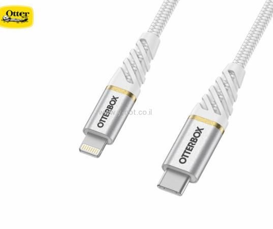 מטען רכב מהיר 18W עם יציאת USB C וכבל אייפון באריזה - תומך PD - מבית OTTERBOX – תמונה 4