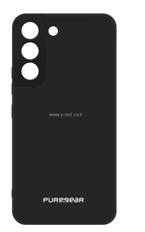 Alternative view of כיסוי softek בצבע שחור PG softek galaxy S22 PLUS Pure-gear
