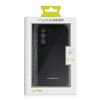 כיסוי softek בצבע שחור PG softek galaxy S22 Pure-gear