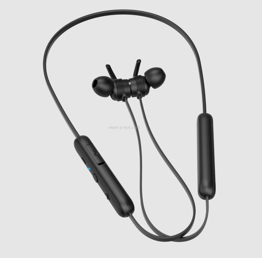 אוזניות כפתור אלחוטיות PHILIPS In-ear wireless headphones בצבע שחור