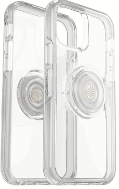 Alternative view of מגן לאייפון 12 פרו מקס אוטרבוקס Pop Symmetry  - שקוף