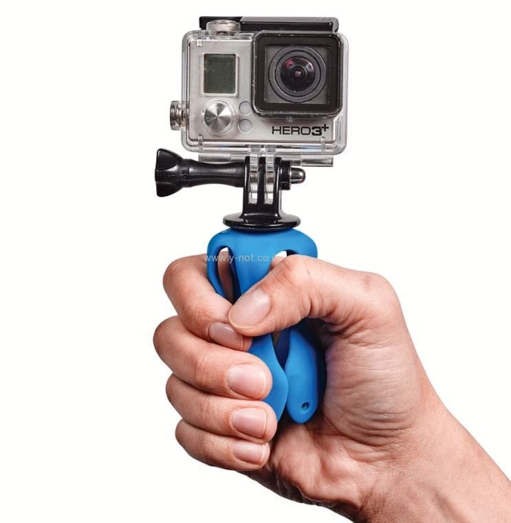 Alternative view of חצובה גמישה המתאימה לכל סוגי המצלמות – Pictar Splat 3in1 Flexible Tripod