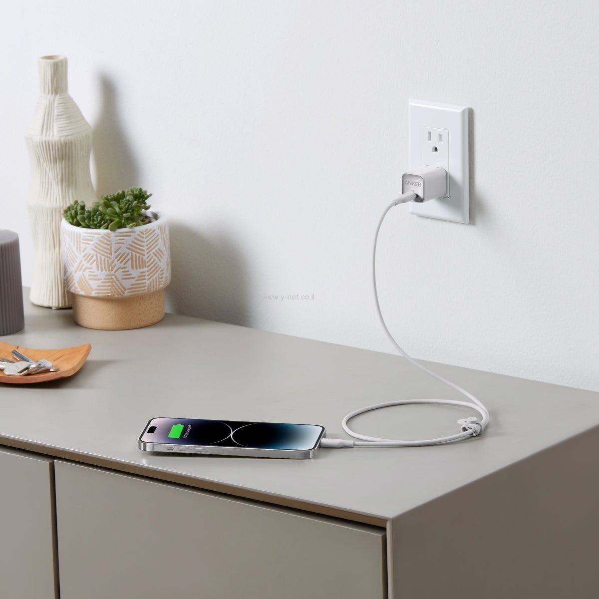 מטען קיר Anker PowerPort 30W Nano – תמונה 2