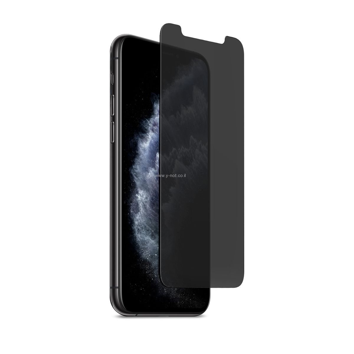מגן מסך עם פרטיות iPhone <b>15 </b> Pure-Gear למכשיר PRIVACY