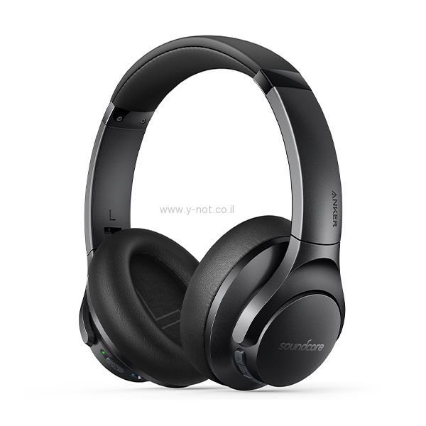 אוזניות קשת אלחוטיות On-Ear דגם Anker Soundcore Life Q20+ A3045
