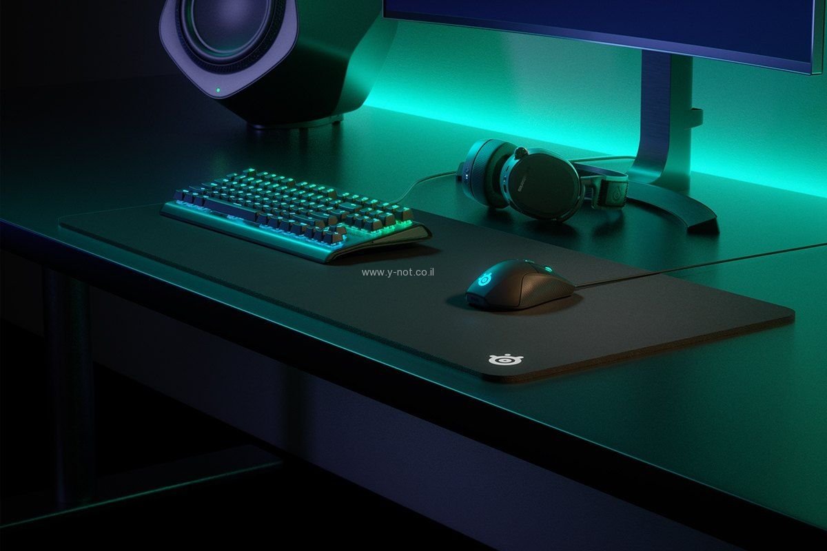 משטח לעכבר בעל מרקם עבה במיוחד - SteelSeries Heavy QCK XXL – תמונה 6