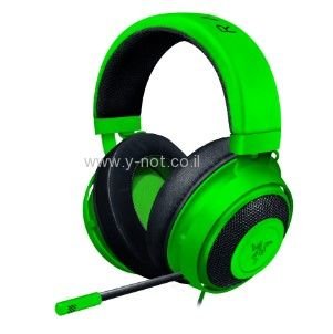 אוזניות גיימינג חוטיות  RAZER Kraken multi-platform - צבע ירוק