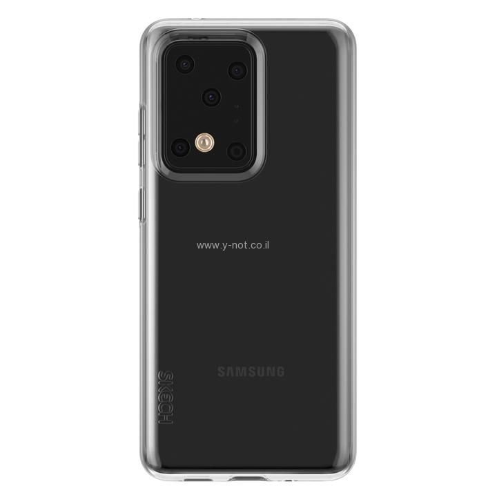 Alternative view of כיסוי SKECH DUO לגלקסי S20 <b> Ultra  (אולטרה)</b> שקוף