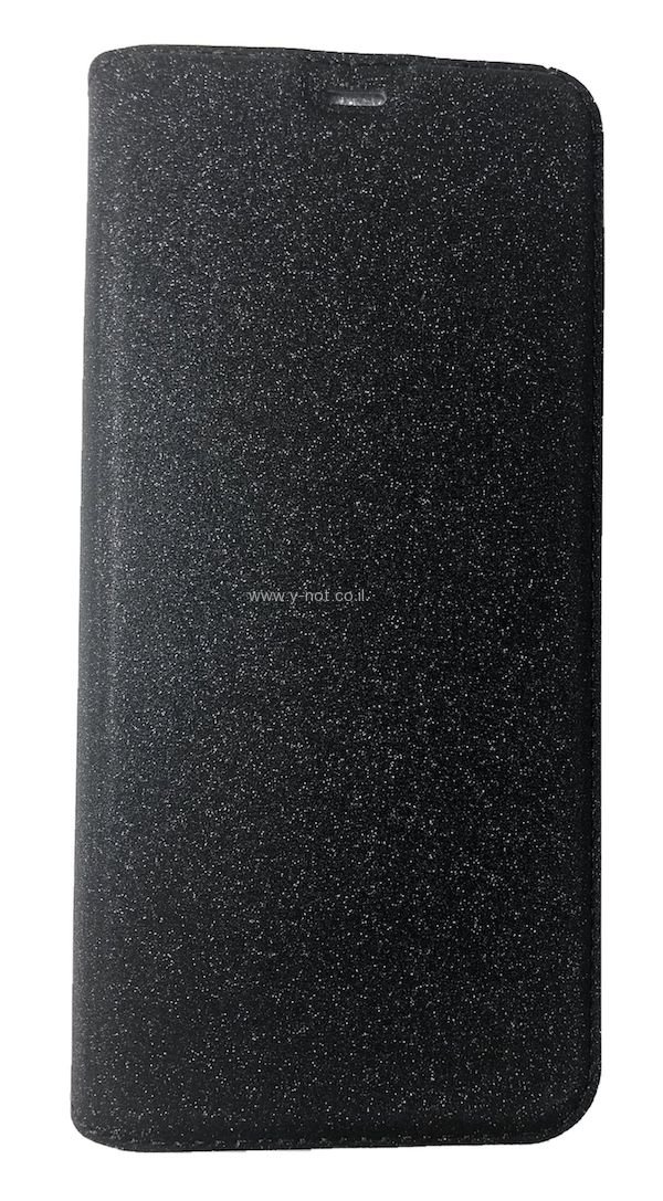 Alternative view of נרתיק ארנק אופנתי לגלקסי S10 ל - Glitter Wallet for Galaxy S10  - שחור נצנצים