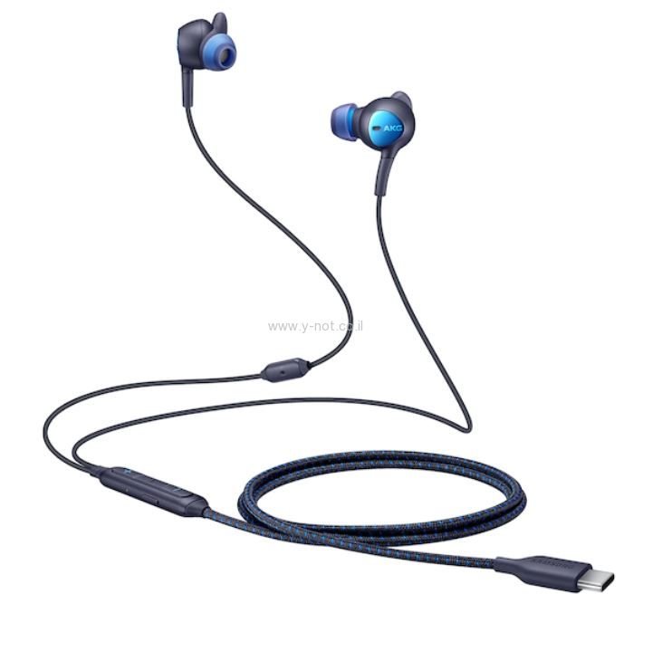 Alternative view of אוזניות In-ear מקוריות של סמסונג בשיתוף עם AKG חיבור TYPE C