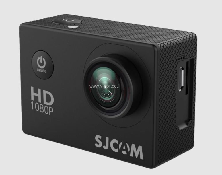 מצלמת אקסטרים SJ4000 2K בצבע שחור מבית SJCAM