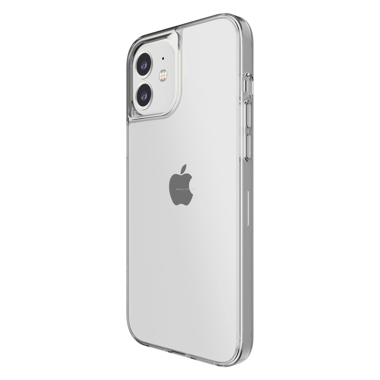 כיסוי קריסטל לאייפון SKECH Crystal iPhone 12 <b>MINI </b> - שקוף – תמונה 3