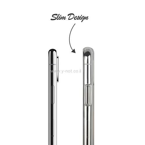 כיסוי קריסטל לאייפון SKECH Crystal iPhone 12 <b>MINI </b> - שקוף – תמונה 4