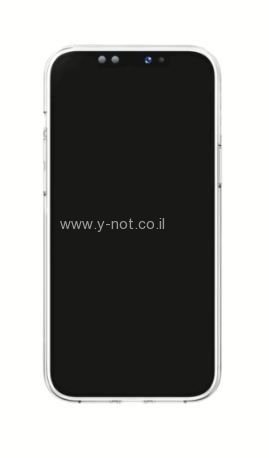 כיסוי קריסטל SKECH Crystal לאייפון 12 / 12 פרו - שקוף – תמונה 3